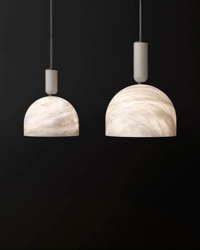 Cairo Dome Alabaster Pendant Light