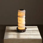 Calla Alabaster Stacking Table Lamp