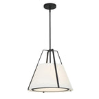 Suspension lanterne en tissu Callista