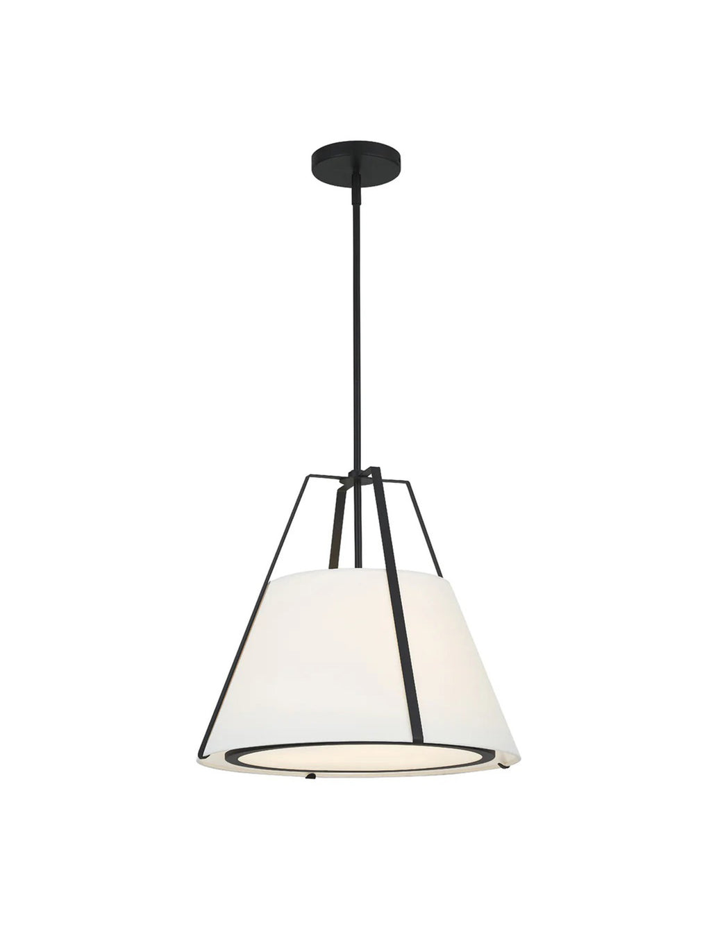 Callista Fabric Lantern Pendant Lamp