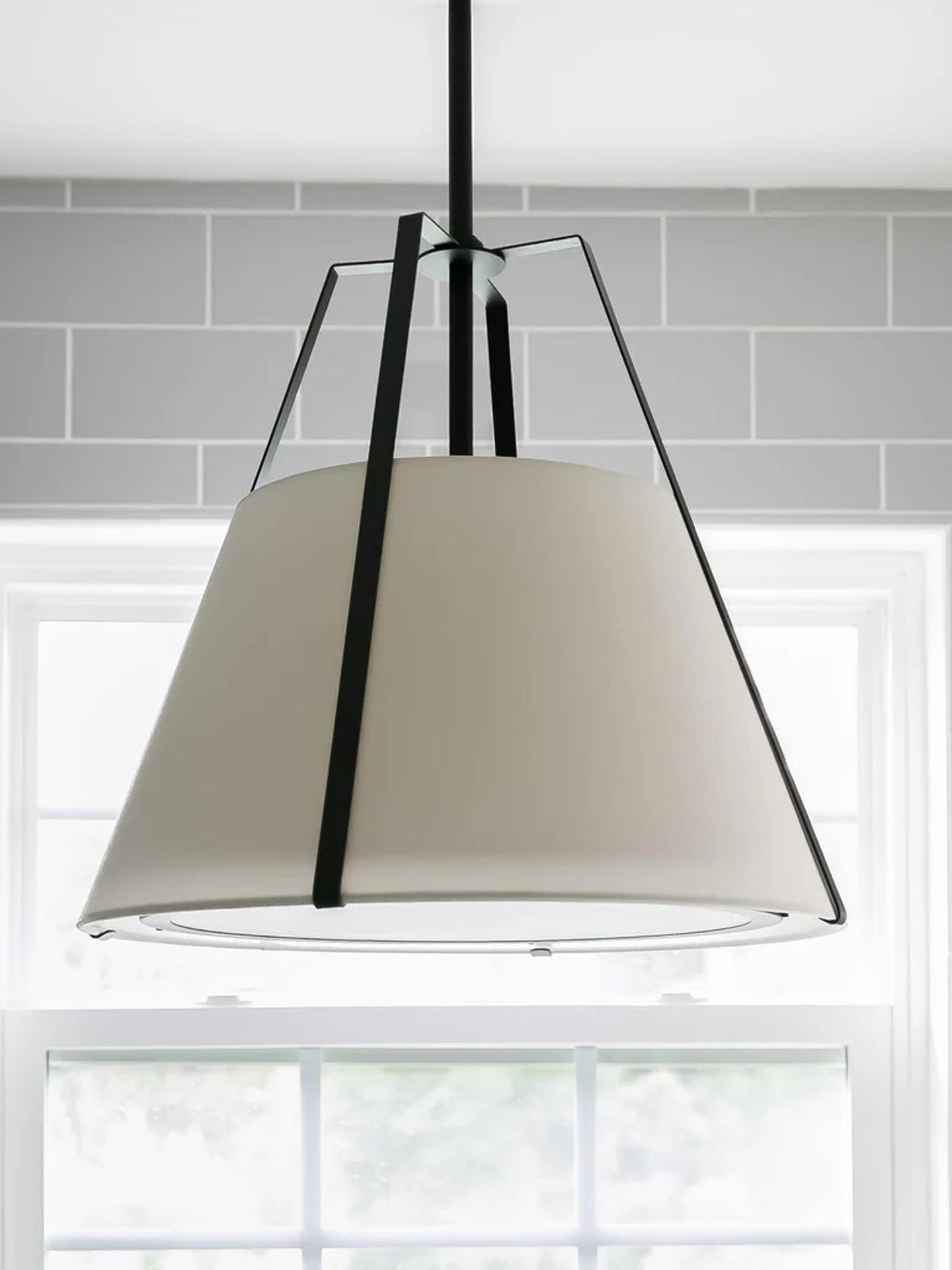 Callista Fabric Lantern Pendant Lamp