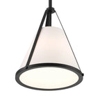 Suspension lanterne en tissu Callista