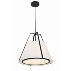 Suspension lanterne en tissu Callista
