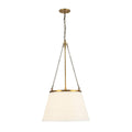 Callista Fabric Tapered Pendant Lamp