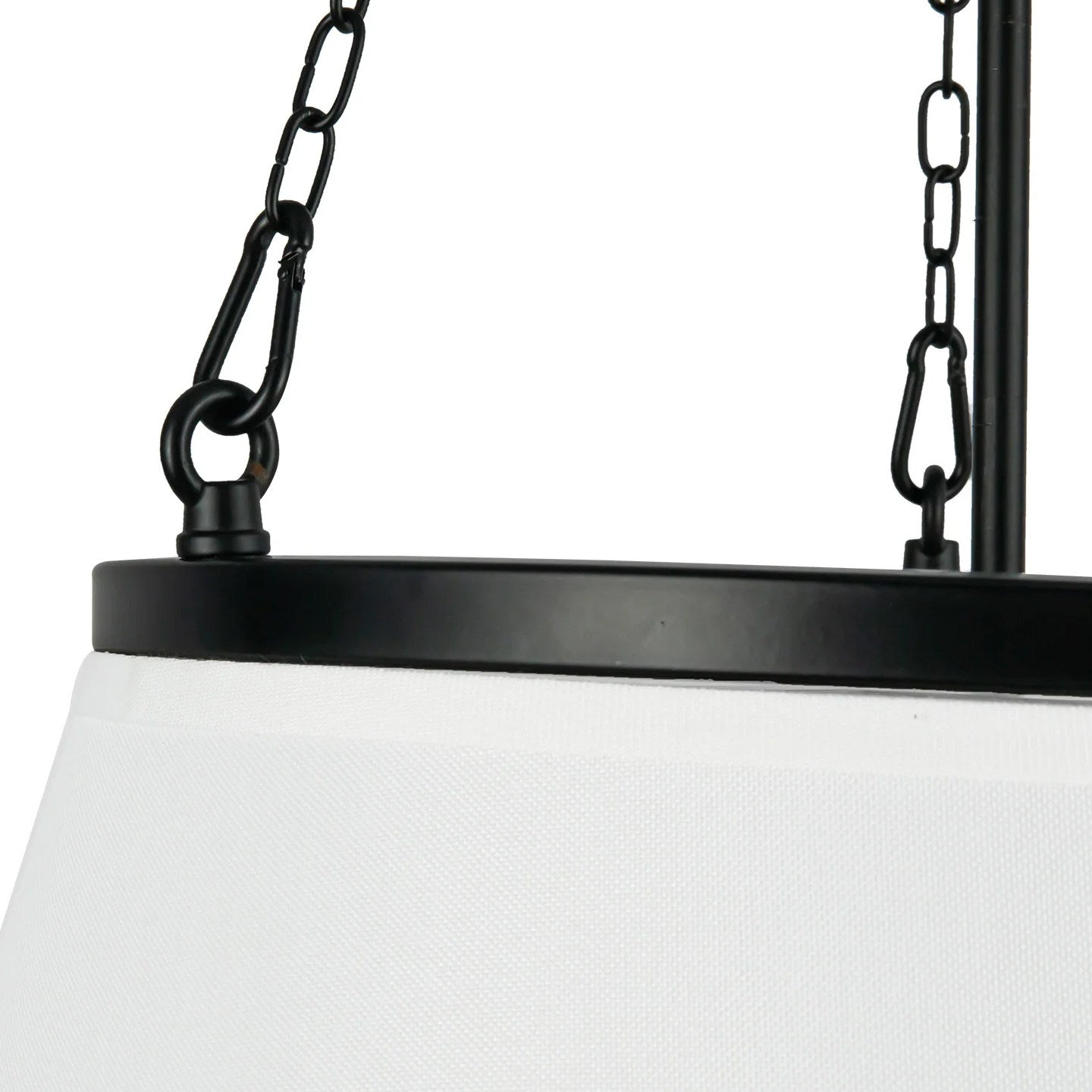 Callista Fabric Tapered Pendant Lamp