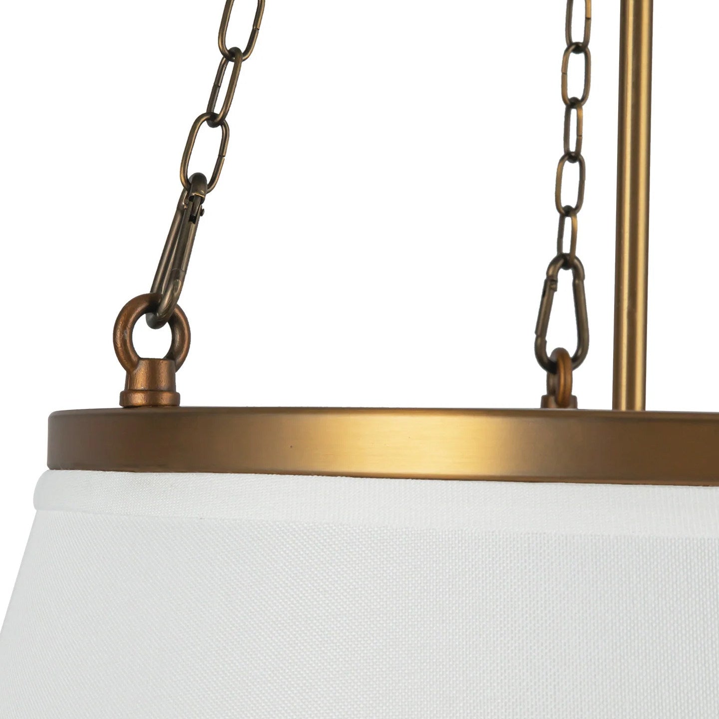 Callista Fabric Tapered Pendant Lamp