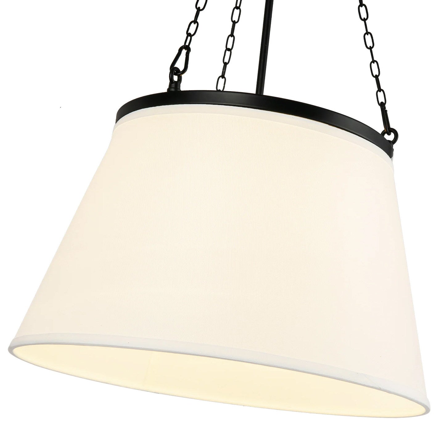Callista Fabric Tapered Pendant Lamp