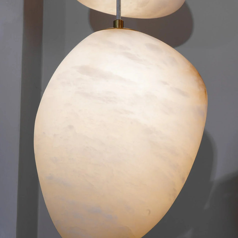 Galet Alabaster Pendelleuchte
