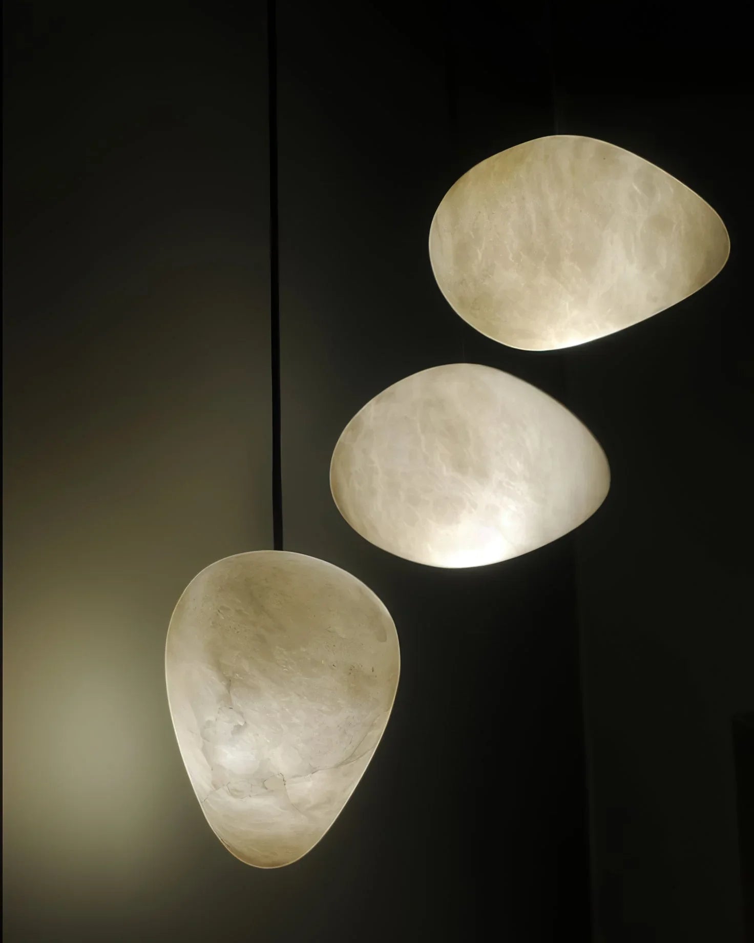 Galet Alabaster Pendelleuchte
