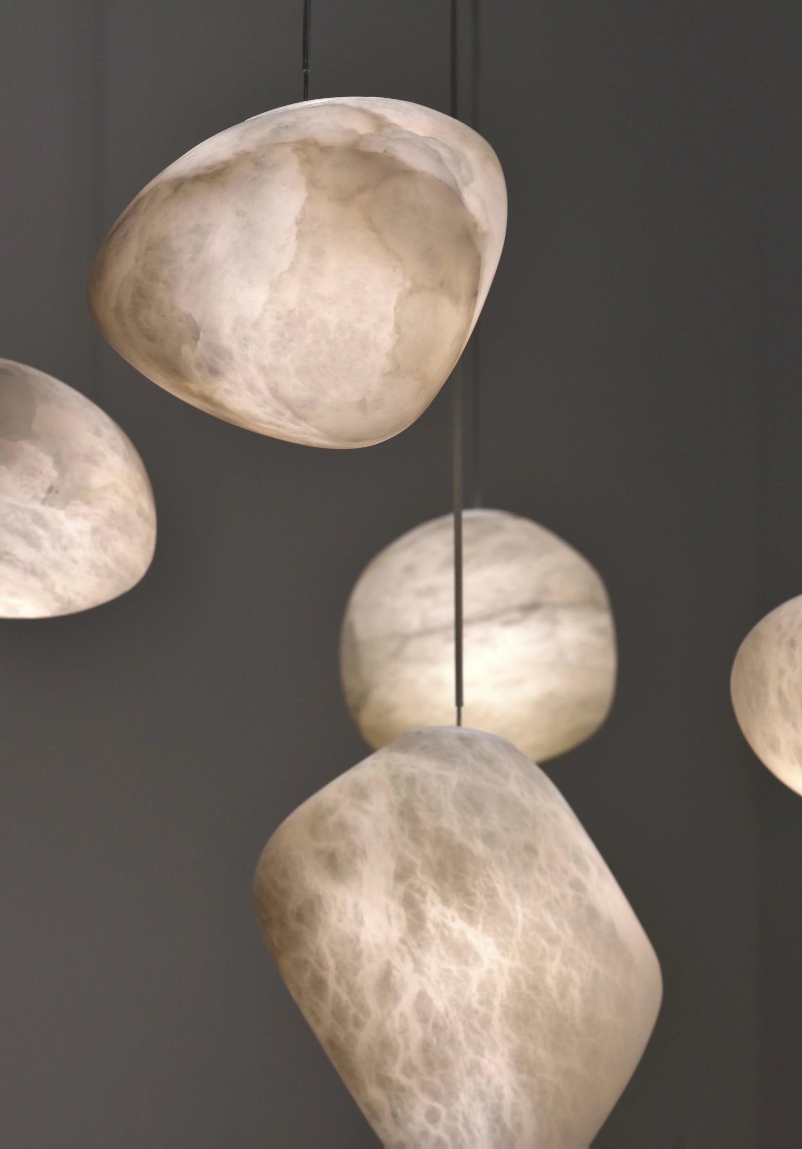 Galet Alabaster Pendelleuchte