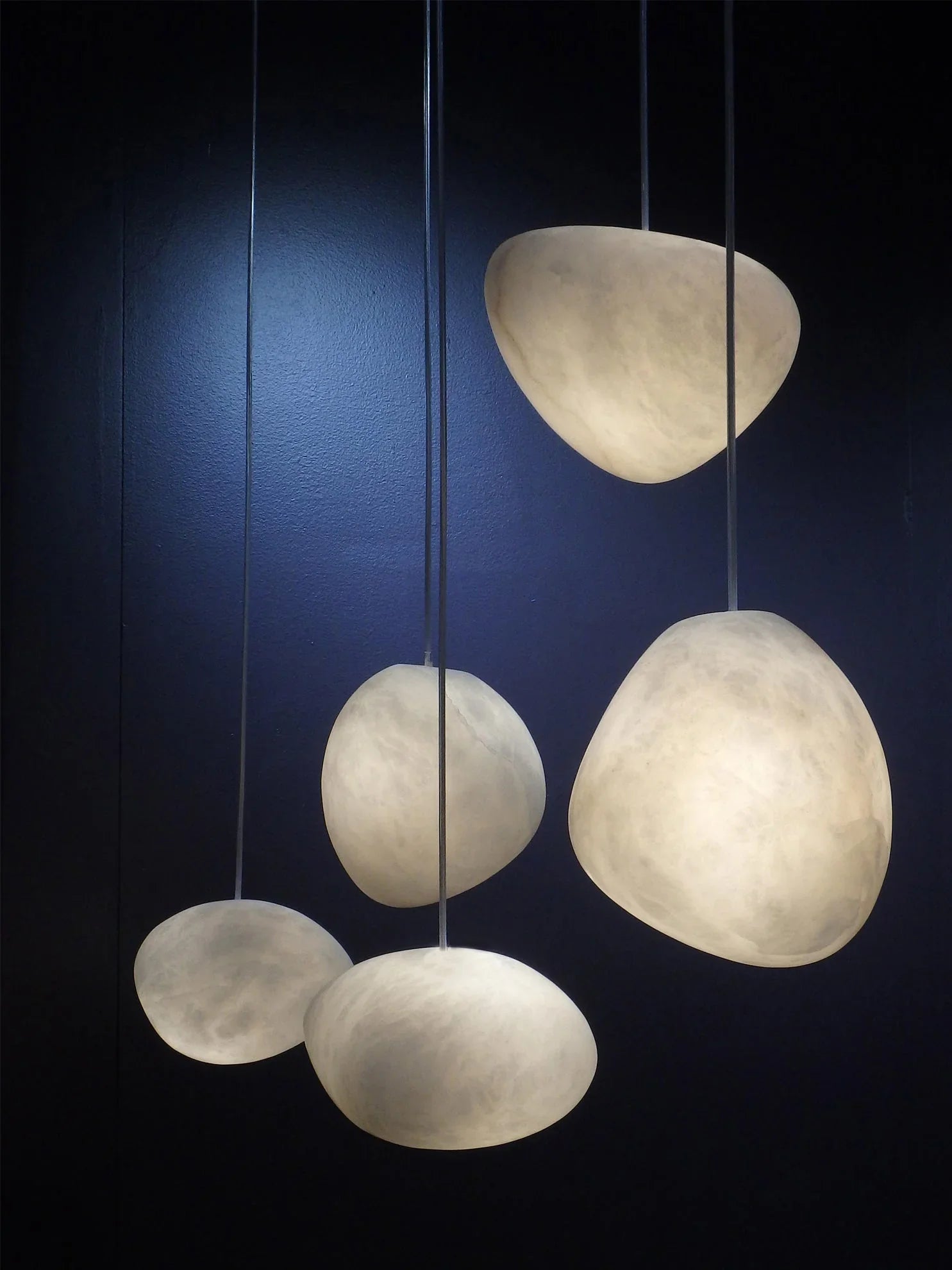 Galet Alabaster Pendelleuchte
