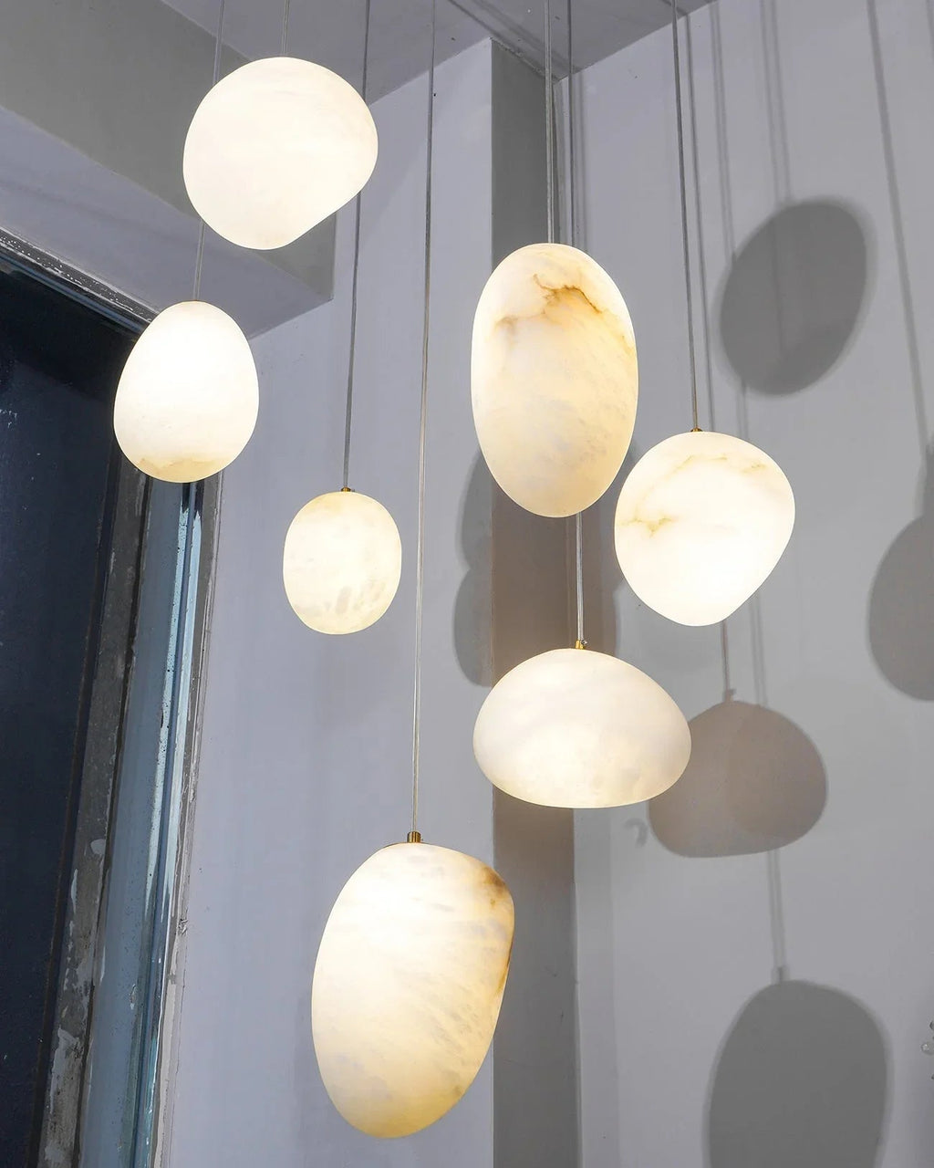 Galet Alabaster Pendant lamp