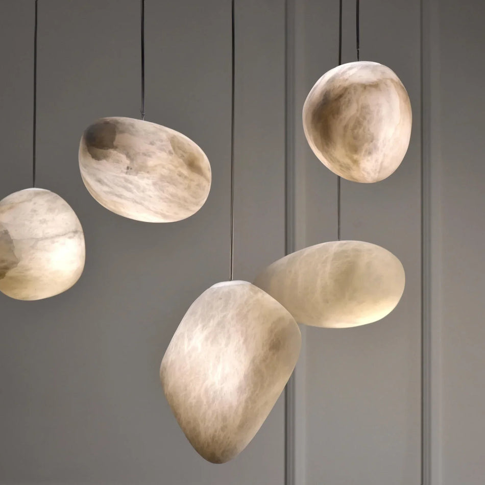 Galet Alabaster Pendelleuchte