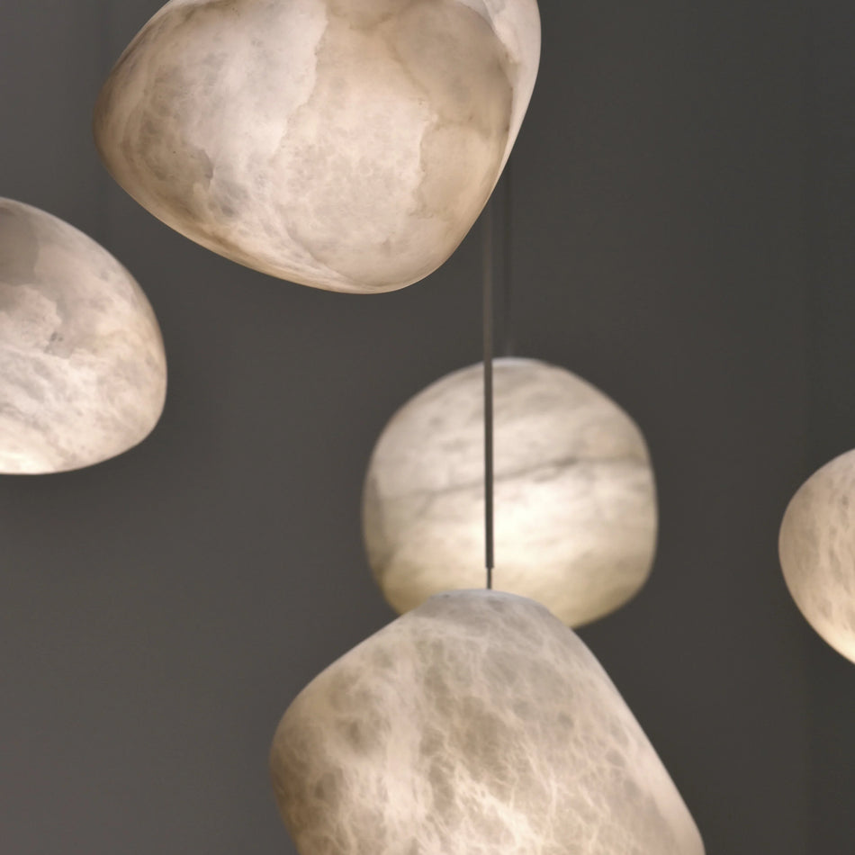 Galet Alabaster Pendelleuchte