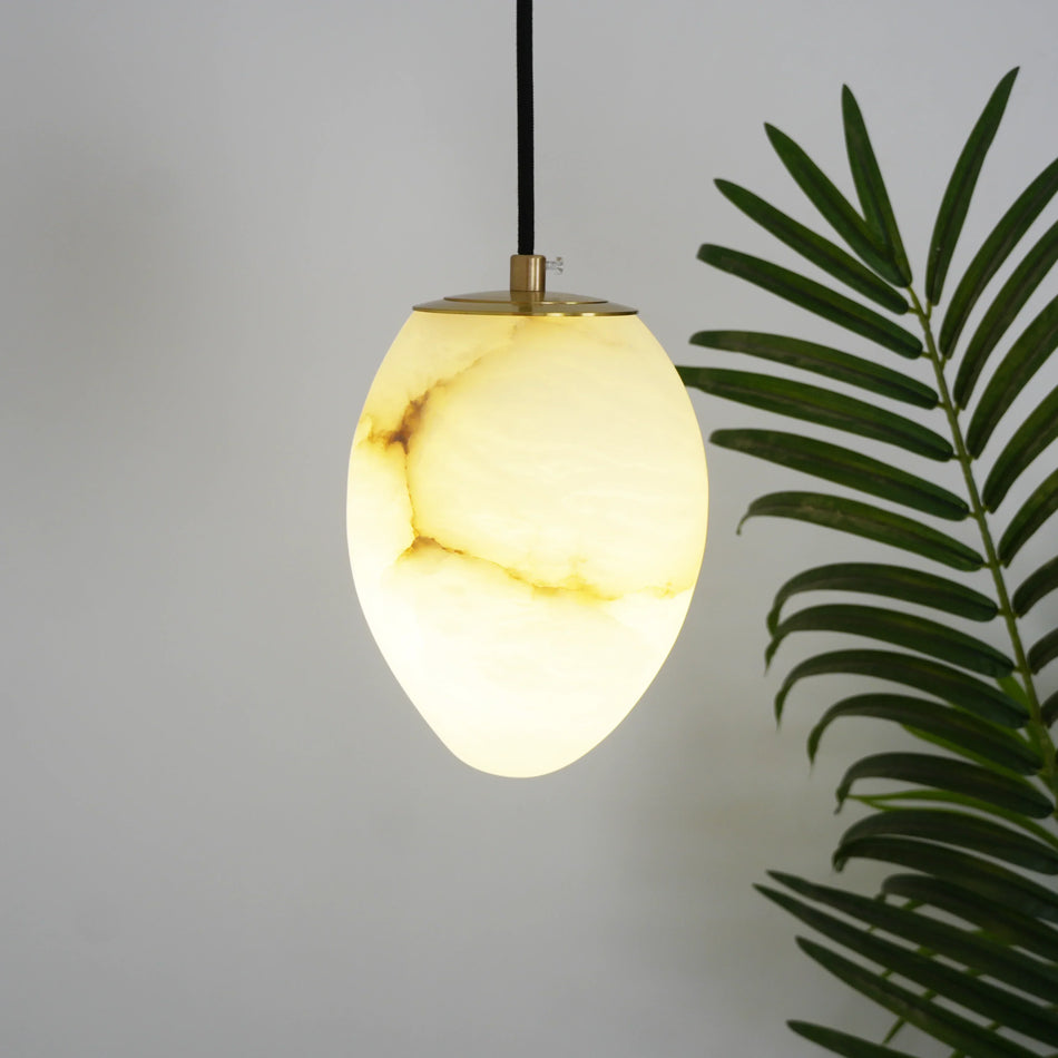 Galet Alabaster Pendelleuchte
