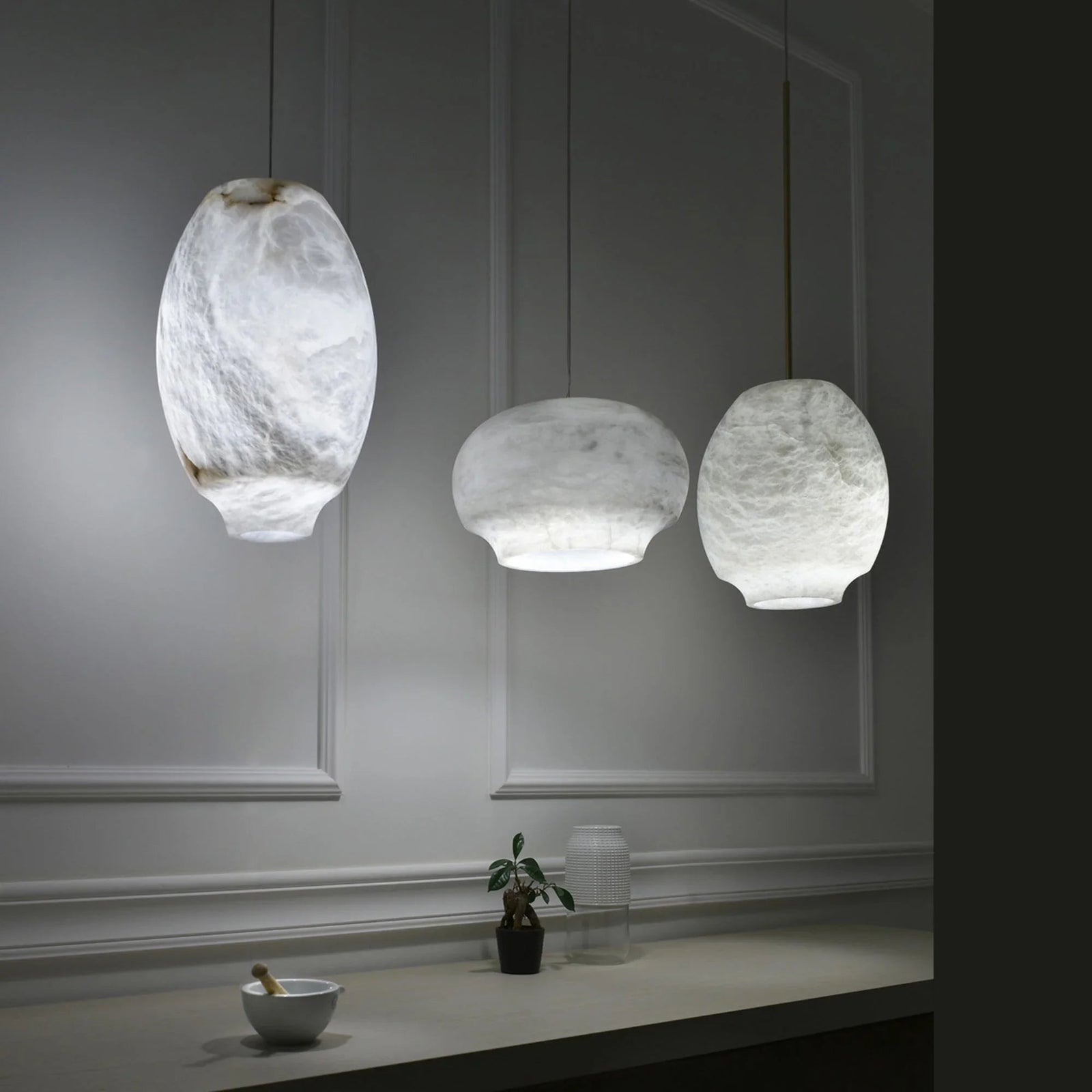 Camille Alabaster Pendant lamp