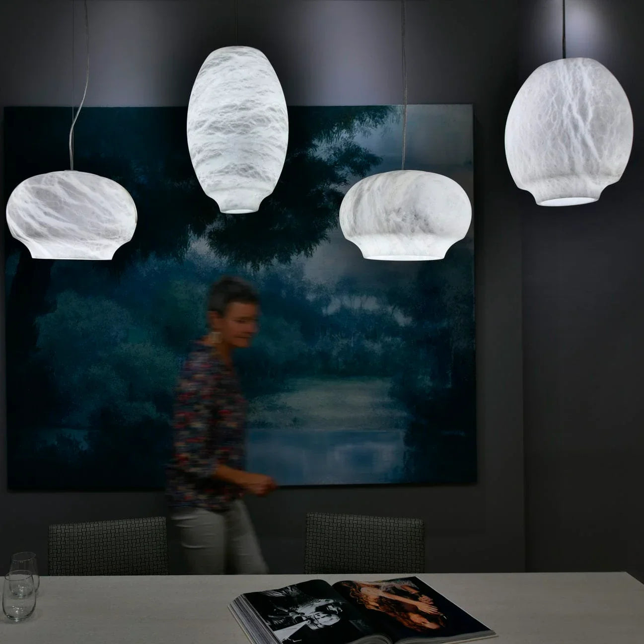 Camille Alabaster Pendant lamp