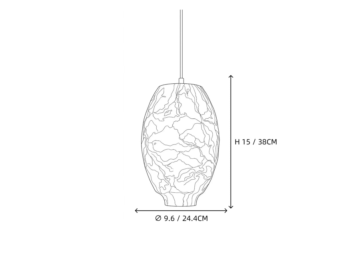 Camille Alabaster Pendant lamp