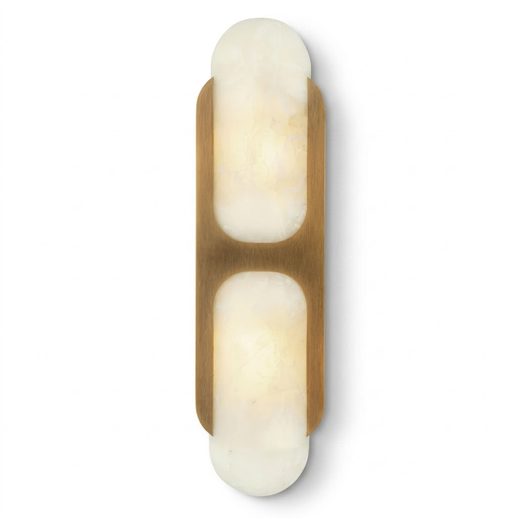 Capsule Alabaster Wall Light