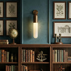 Capsule Linear Alabaster Wall Sconce