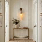 Capsule Linear Alabaster Wall Sconce