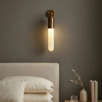 Capsule Linear Alabaster Wall Sconce