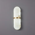 Kapsel-Wandleuchte Alabaster