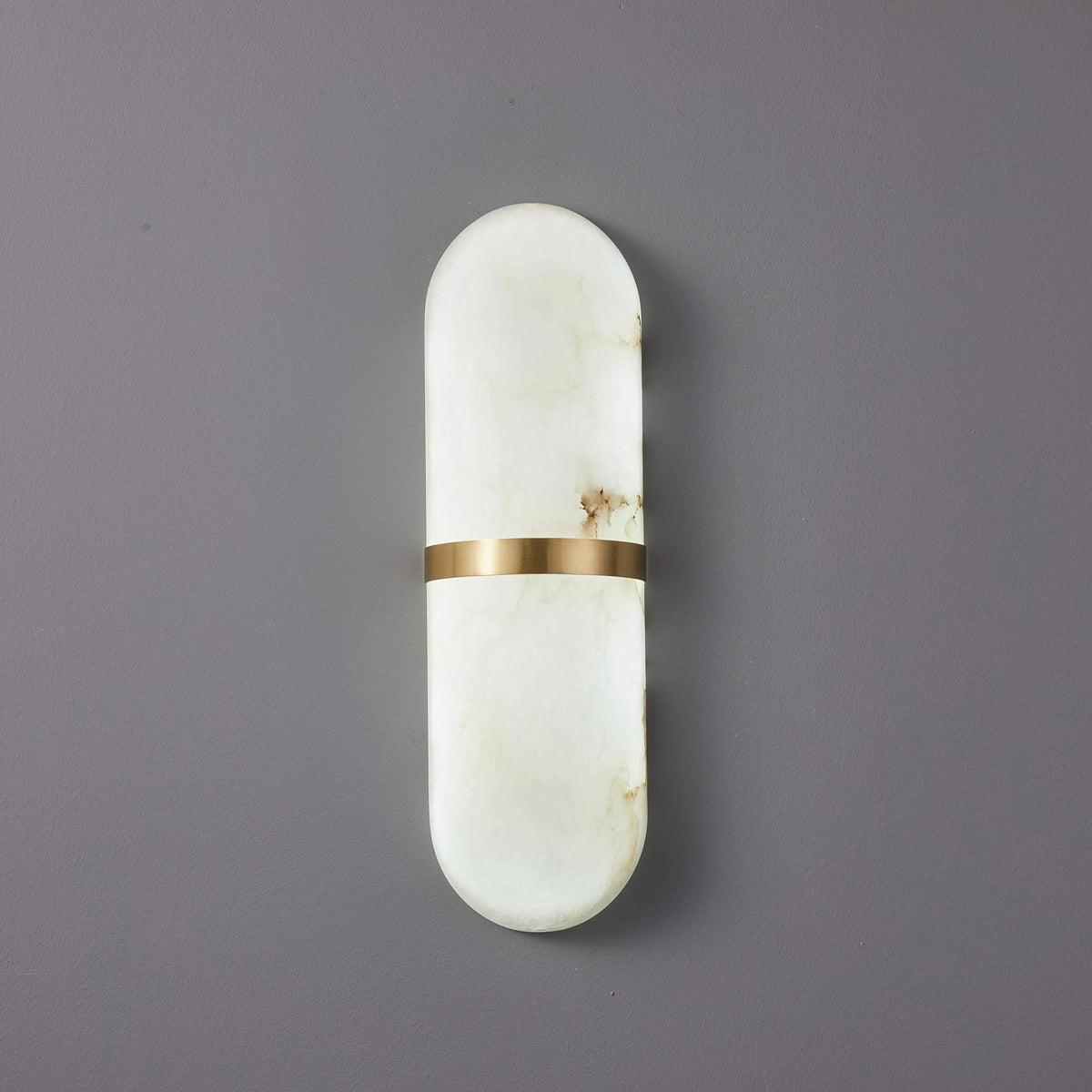 Capsule Alabaster Sconce