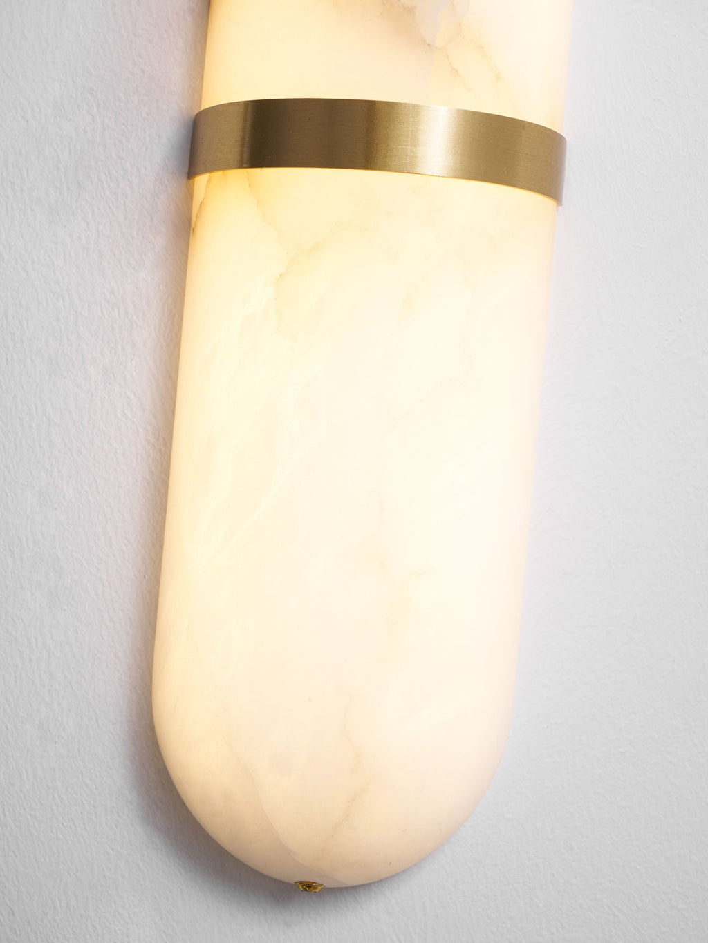 Capsule Alabaster Sconce