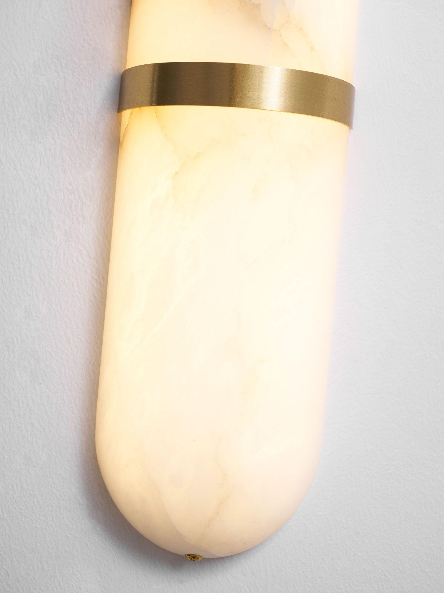 Capsule Alabaster Sconce