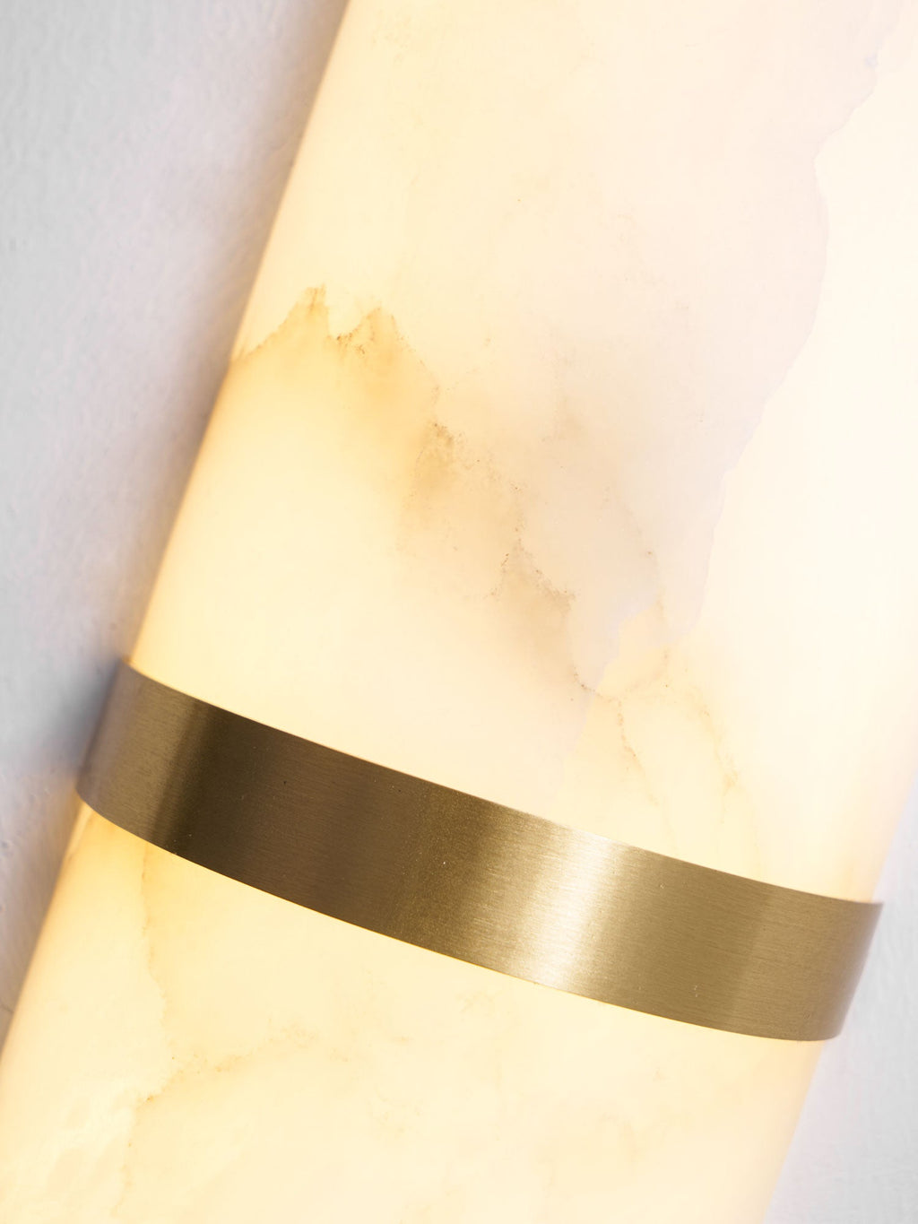 Capsule Alabaster Sconce