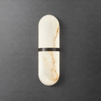 Capsule Alabaster Sconce