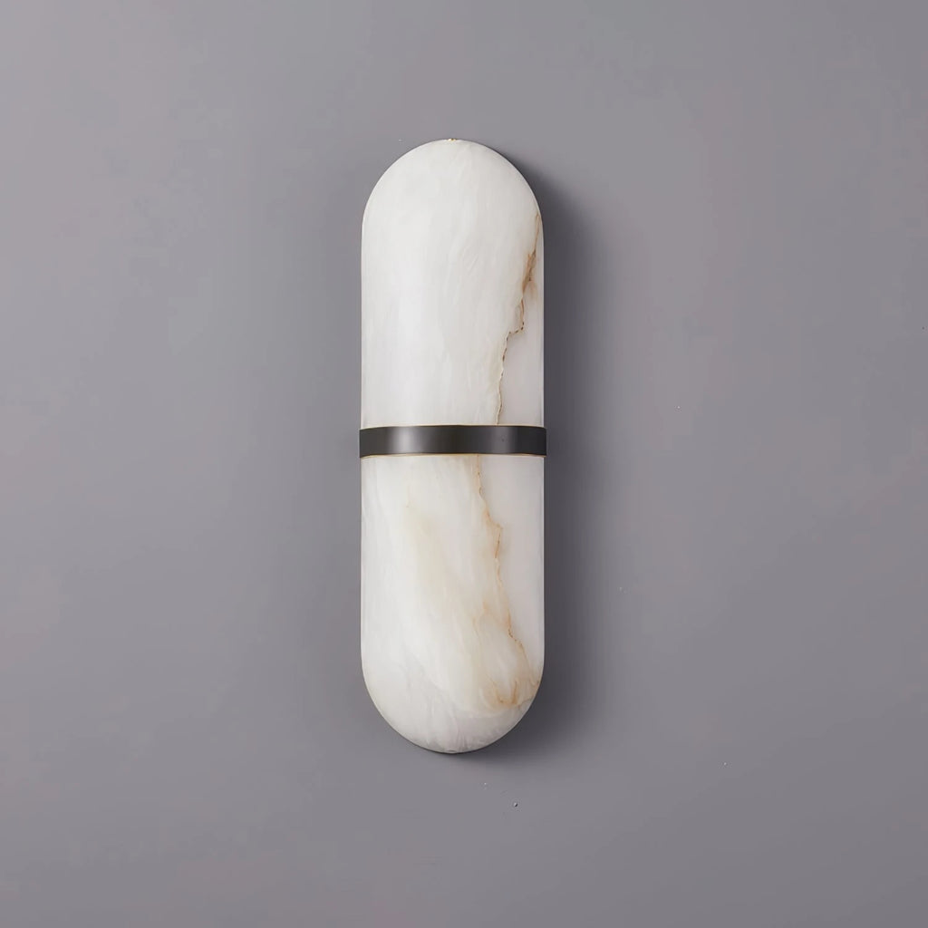 Capsule Alabaster Sconce