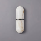 Capsule Alabaster Sconce