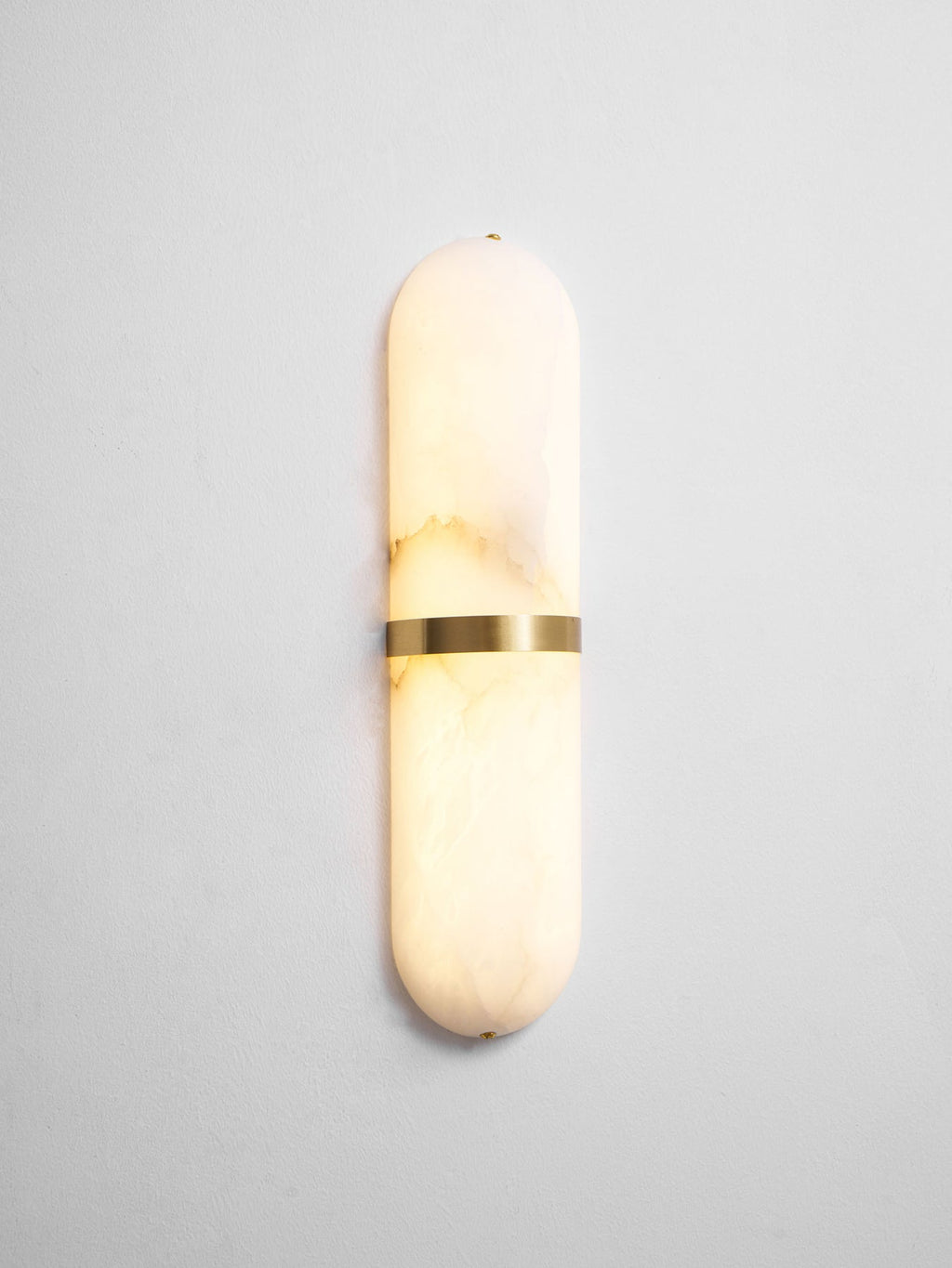 Capsule Alabaster Sconce