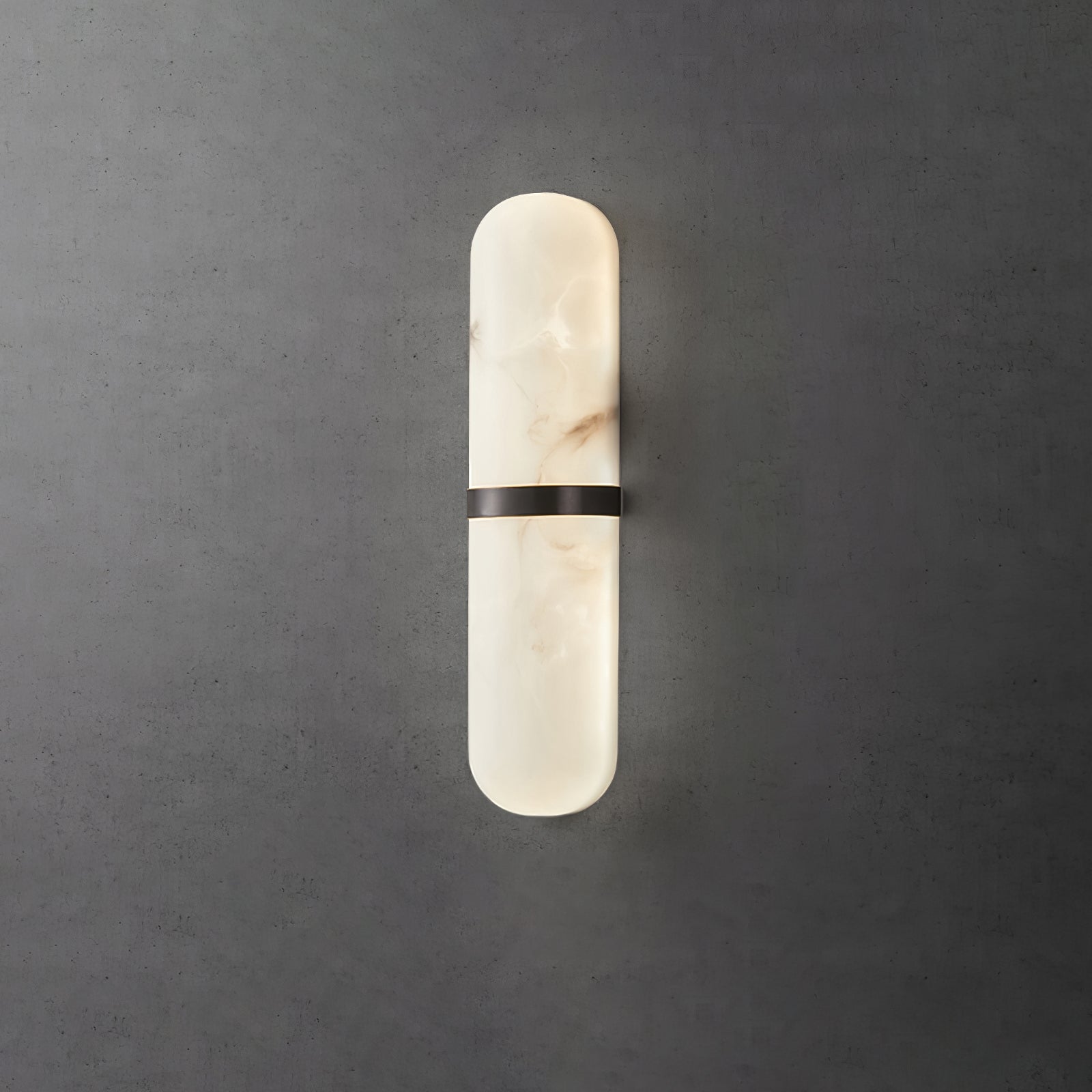 Capsule Alabaster Sconce