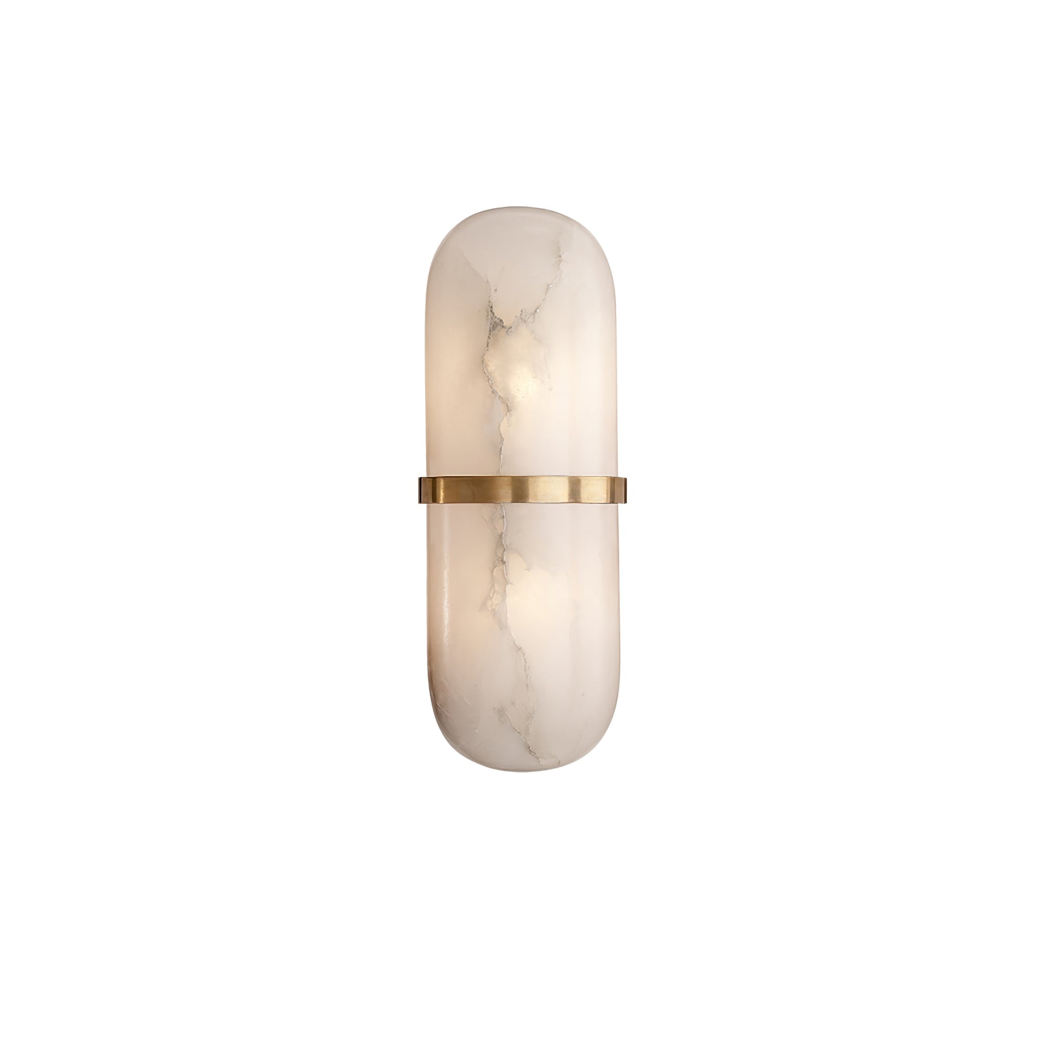 Capsule Alabaster Sconce