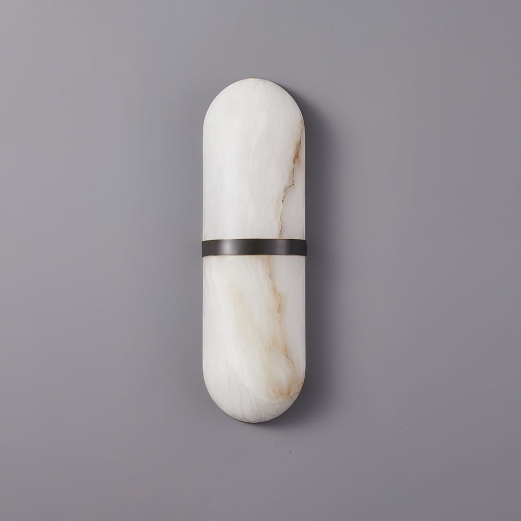 Capsule Alabaster Sconce