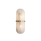 Capsule Alabaster Sconce