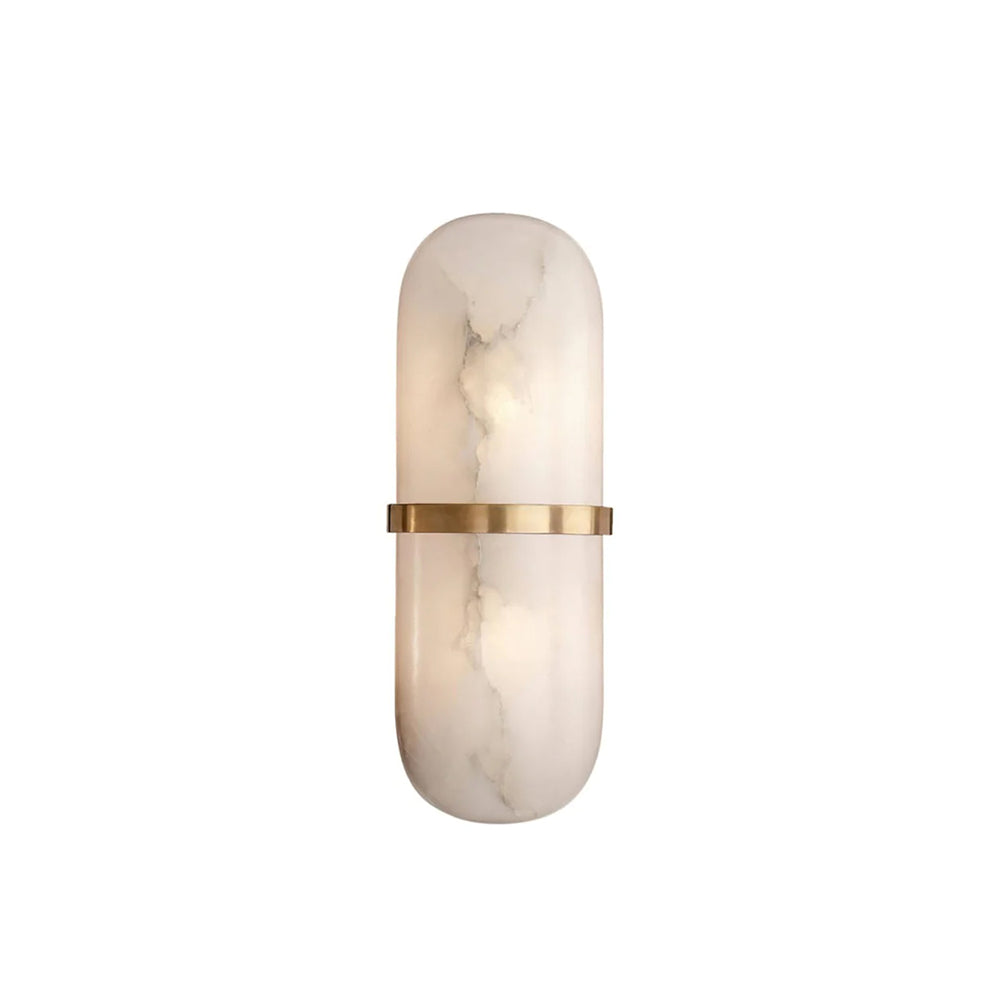 Capsule Alabaster Sconce