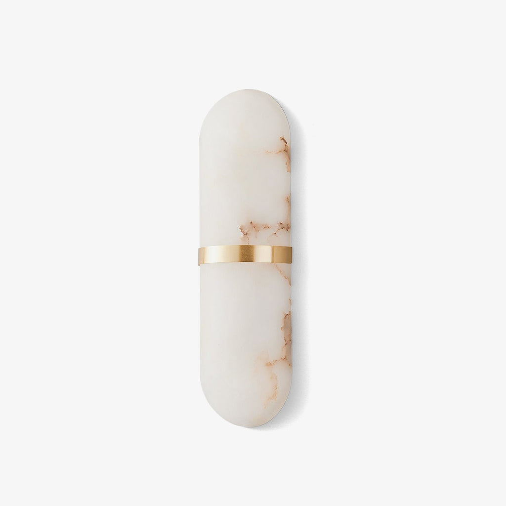 Capsule Alabaster Sconce