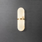 Capsule Alabaster Sconce