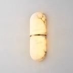 Capsule Alabaster Sconce