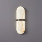 Capsule Alabaster Sconce