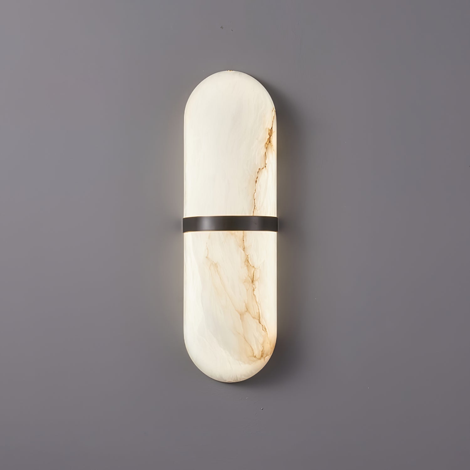 Capsule Alabaster Sconce