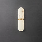 Capsule Alabaster Sconce