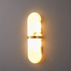 Capsule Alabaster Sconce