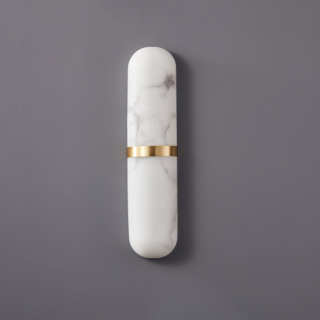 Capsule Alabaster Sconce