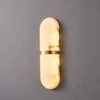 Capsule Alabaster Sconce