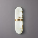 Capsule Alabaster Sconce